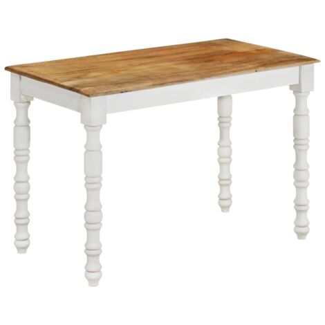 Mesa de comedor madera maciza de mango 110x60x76 cm vidaXL