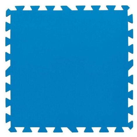 Protectores de suelo de piscina 8 piezas azul 58220 Bestway