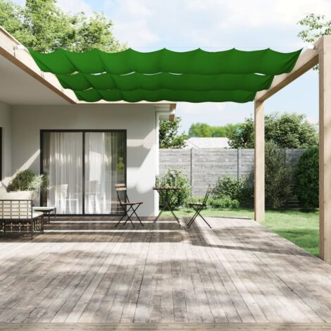 Toldo vertical verde claro 140x360 cm tela oxford vidaXL