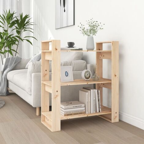 Librero/Biblioteca 80x35x91 cm Madera maciza de pino vidaXL