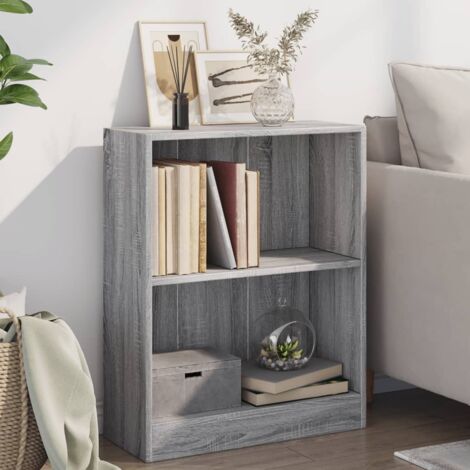 Estantería madera de ingeniería gris Sonoma 60x24x76 cm vidaXL