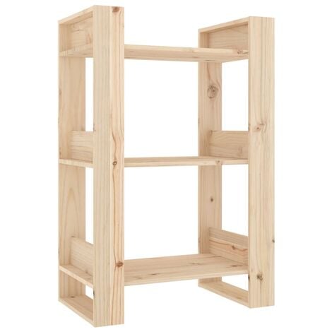Home Basics Estantería de pie de madera de pino, color blanco (4 niveles)