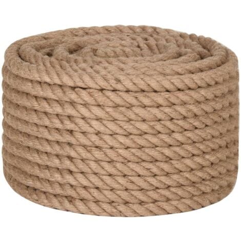 Cuerda 100% yute 20 mm 50 m vidaXL