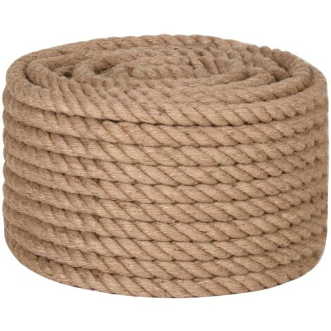 Cuerda 100% yute 20 mm 50 m vidaXL