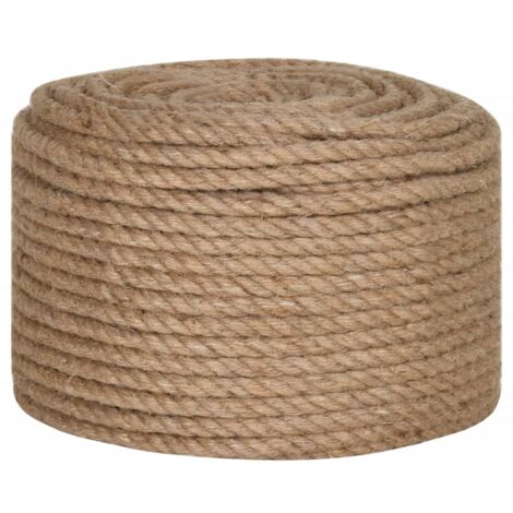 Cuerda 100% yute 12 mm 100 m vidaXL