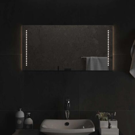 Espejo de baño con LED 80x40 cm vidaXL