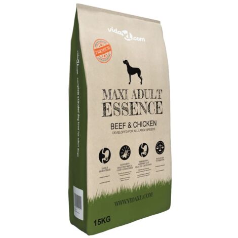 Comida seca para perros Maxi Adult Essence Beef & Chicken 15 kg vidaXL