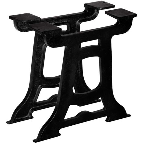 Patas de mesa de comedor en Y hierro fundido 2 unidades vidaXL