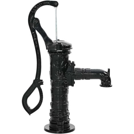 Bomba de agua manual para jardín de hierro fundido vidaXL