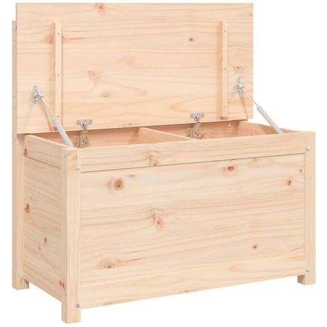 Banco de madera maciza de pino 80x41x77 cm vidaXL