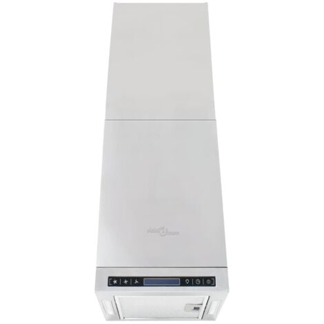 Campana extractora isla pantalla LCD sensor táctil 756 m³/h LED vidaXL