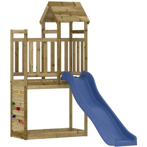 Parque infantil de exterior madera de pino impregnada vidaXL