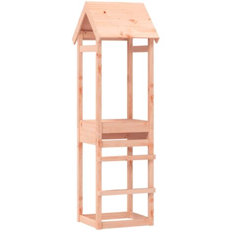 Torre de juegos madera maciza de abeto Douglas 53x46,5x194 cm vidaXL
