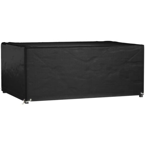 Funda para muebles de jardín 8 ojales rectangular 180x122x75 cm vidaXL