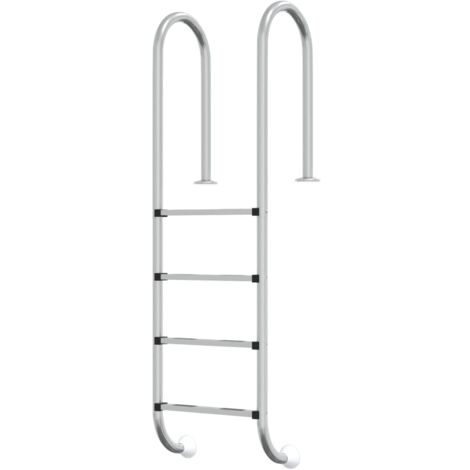 Escalera para piscina acero inoxidable 304 54x38x184,5 cm vidaXL (1/5)