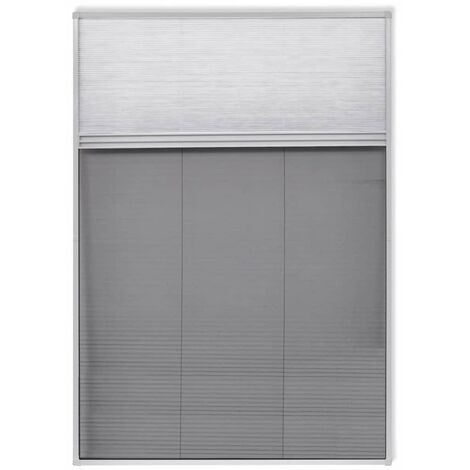 Mosquitera Para Ventana Marco De Aluminio 160 x 80 cm vidaXL