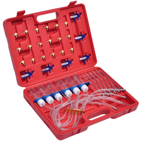 Caudalímetro para Common Rail Diesel con juego de adaptadores vidaXL