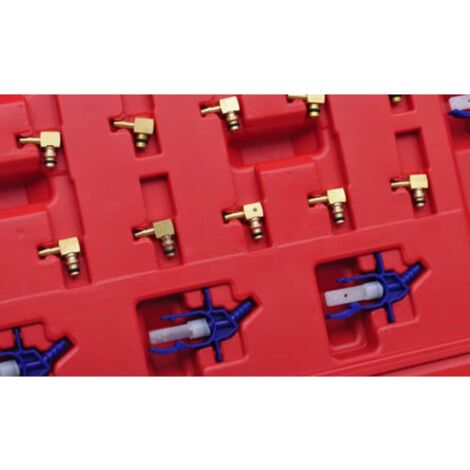 Caudalímetro para Common Rail Diesel con juego de adaptadores vidaXL