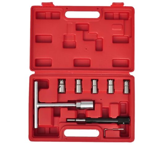 Set de cortadores de conjunto de inyector diesel 7 piezas vidaXL (1/4)