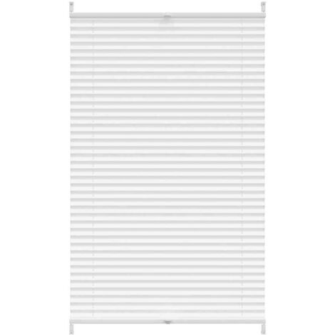 Plisse Persiana Blanco Cortina Plisada 80X150cm vidaXL