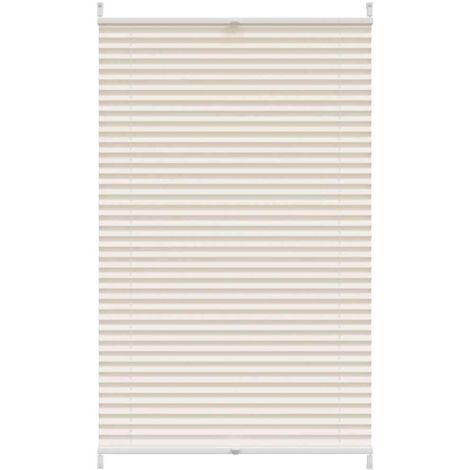 Plisé Para Ventana Persiana 70X150cm Crema vidaXL