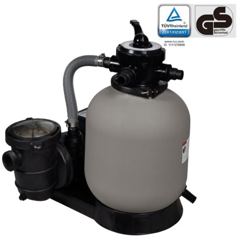 Bomba filtro de arena 600 W 17000 l/h vidaXL
