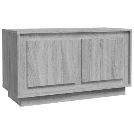 Mueble para TV madera contrachapada gris Sonoma 80x35x45 cm vidaXL (1/5)