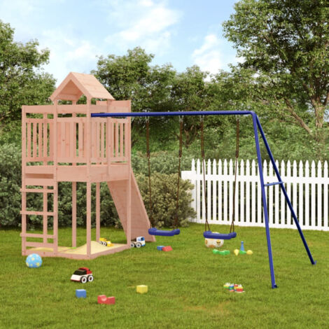 Parque infantil de exterior madera maciza Douglas vidaXL