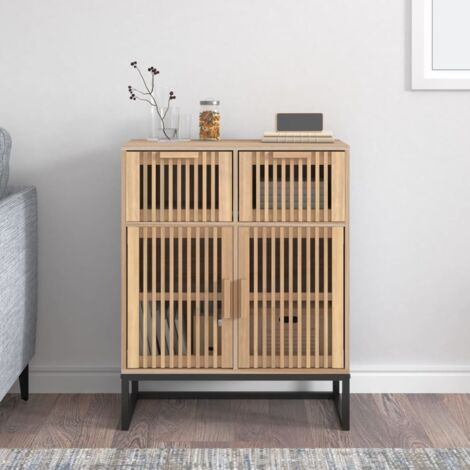 Aparador de madera contrachapada 60x30x75 cm vidaXL