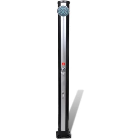 Vidaxl Ducha Solar De Jardin Con Alcachofa Y Grifo 35 L