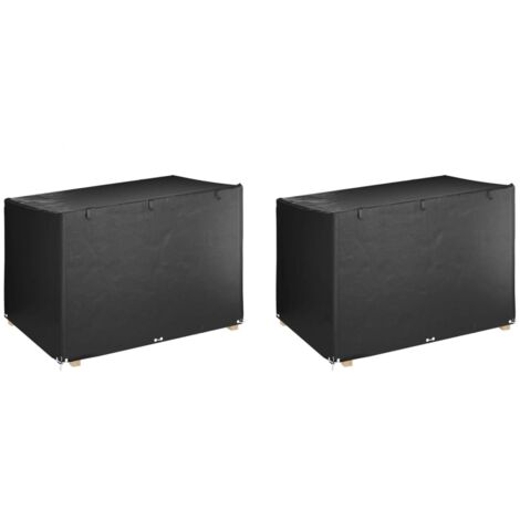 Fundas de banco balancín 2 uds 12 ojales PE 215x150x130/150 cm vidaXL