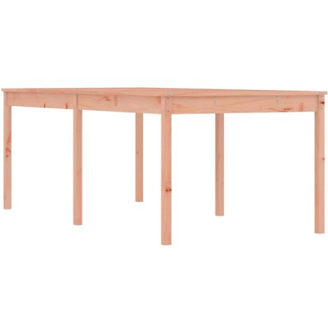 Mesa de jardín madera maciza de abeto Douglas 203,5x100x76 cm vidaXL