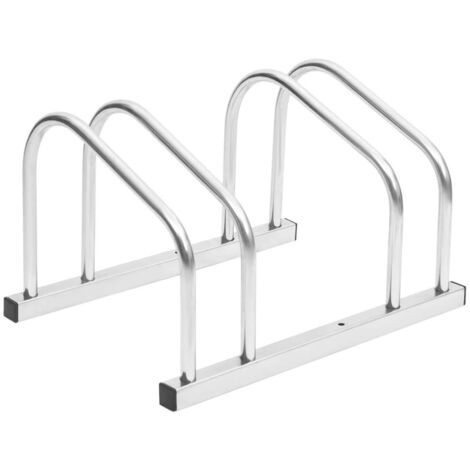 Bicicletero para 2 bicicletas acero galvanizado vidaXL