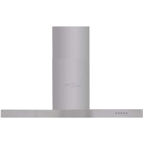 Campana extractora plana acero inoxidable 900 mm vidaXL