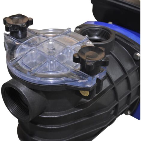 Bomba de piscina eléctrica 500 W azul vidaXL