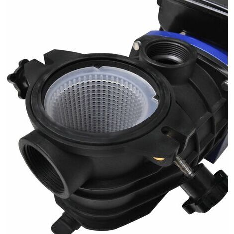 Bomba de piscina eléctrica 500 W azul vidaXL