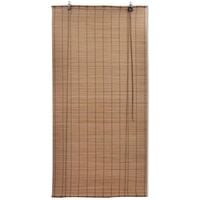 vidaXL Persianas Enrollables de Bambú Marrón 80x160 cm - Marrón