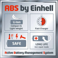 Máquina electroportátil multifunciones Einhell GE-HC 18 Li Kit - Rojo