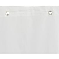vidaXL Toldo vertical tela oxford blanco 140x240 cm - Blanco