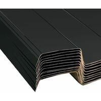 vidaXL Panel para tejado 12 unidades acero galvanizado gris antracita