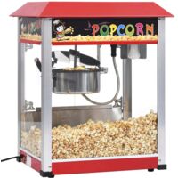 Máquina para hacer palomitas de maíz con olla de teflón 1400 W vidaXL