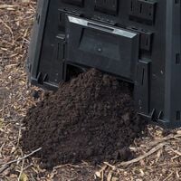 Nature contenedor térmico para compost 1200 L color negro 6071483 - Negro