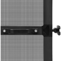 vidaXL Mosquitera con bisagras para puertas antracita 100x215 cm - Antracita