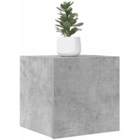 Mueble de salón de pared gris hormigón 30,5x30x30 cm vidaXL