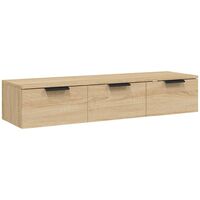 Armario de pared madera de ingeniería roble sonoma 102x30x20 cm vidaXL