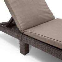 Allibert Tumbona Daytona marrón 209434 - Marrón