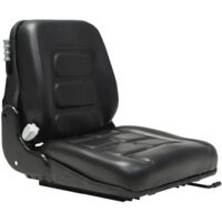 con Reposabrazos y Respaldo Impermeable Maquinaria Jardiner/ía Jard/ín Comoda Asiento Silla de Tractor Suspensi/ón