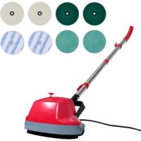 Máquina limpiasuelos pulidora con cabezal doble 5 en 1 vidaXL