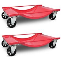 Rodillos maniobra Set 2 unidades Gato elevador ayuda maniobras coche Aparcar Taller Garaje 680 kg