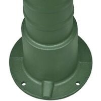 vidaXL Soporte de bomba manual de agua para jardín hierro fundido - Verde